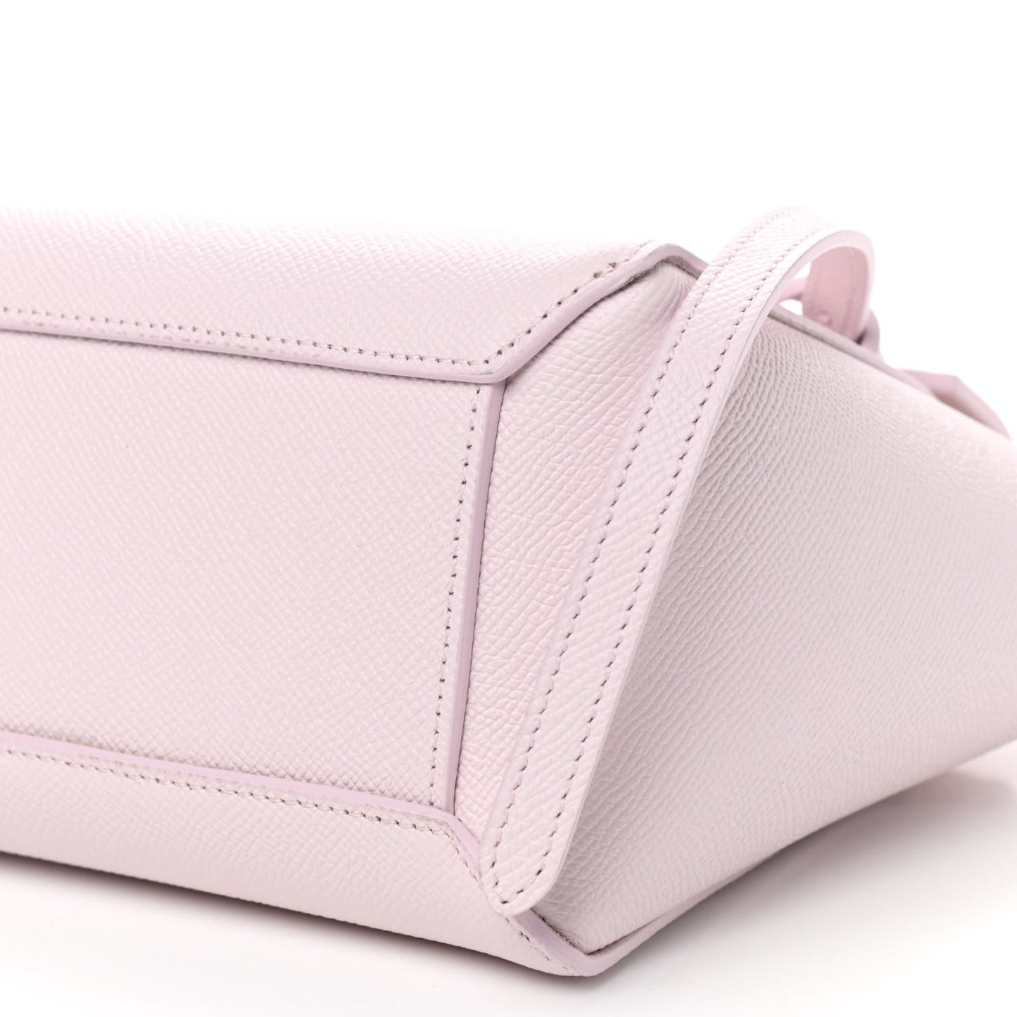 Grained Calfskin Nano Belt Bag Peony