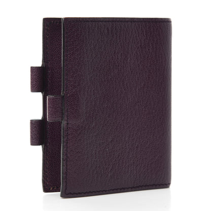 Hermes Chevre Mysore Mini Vision Agenda Cover Raisin 3 of 8