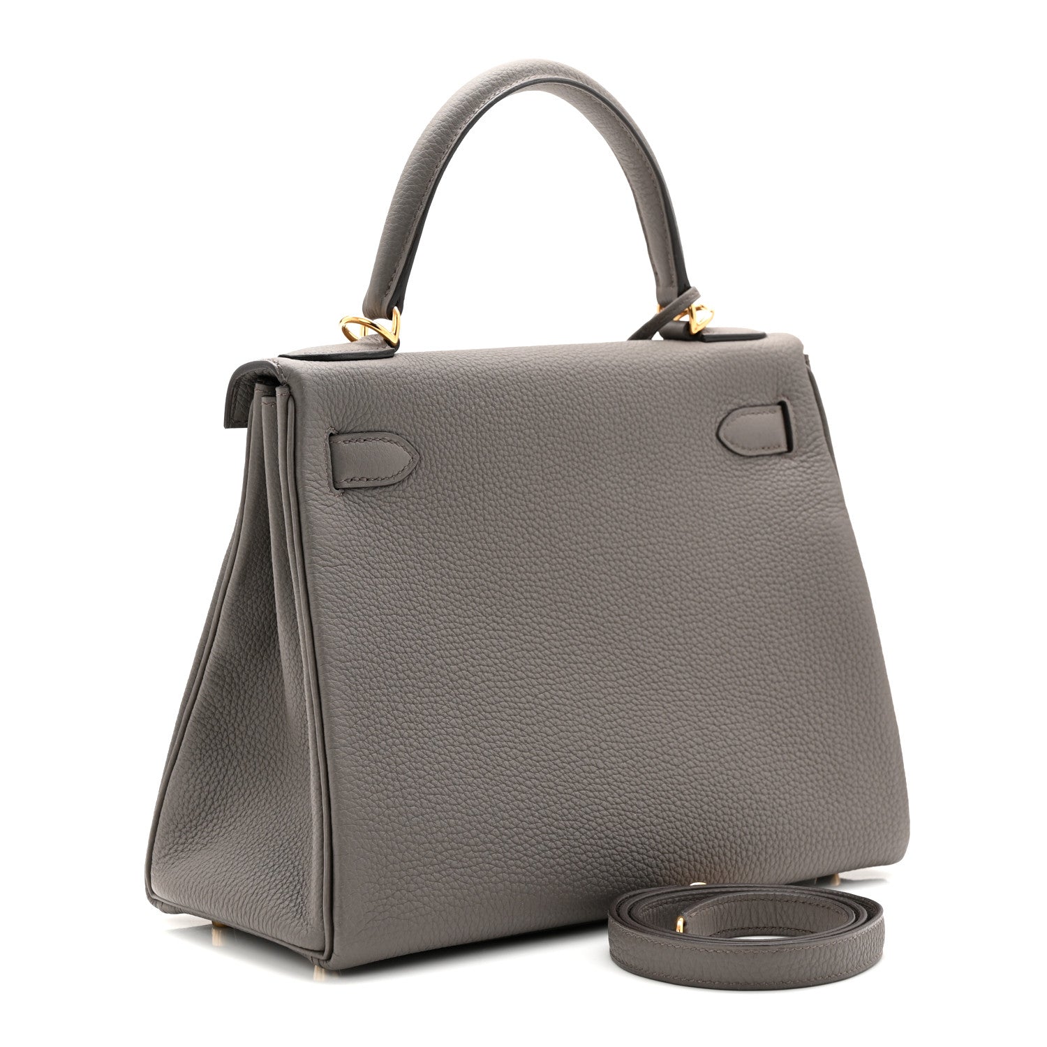 Hermes Togo Kelly Retourne 28 Etain 3 of 10