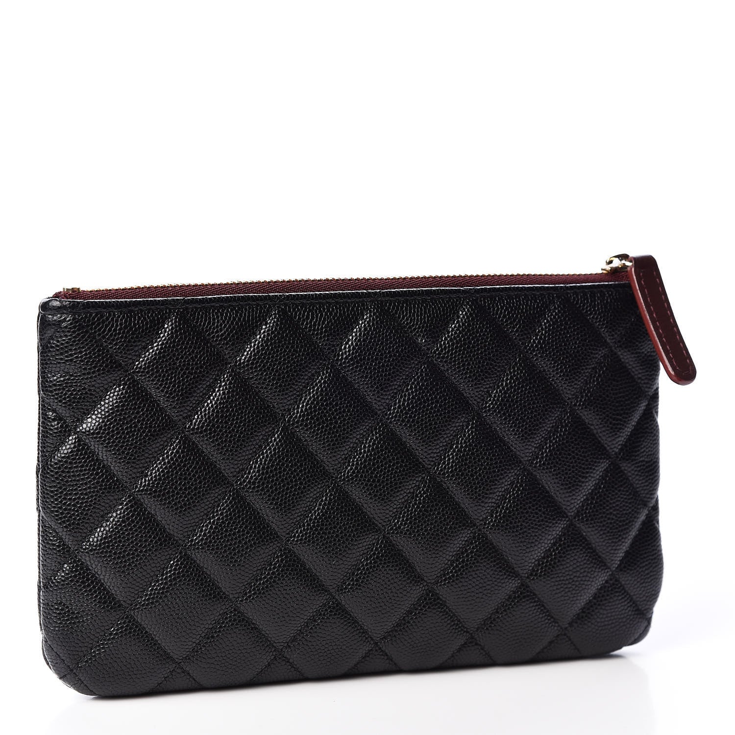 Chanel Caviar Quilted Small Pouch Black 2 of 9
