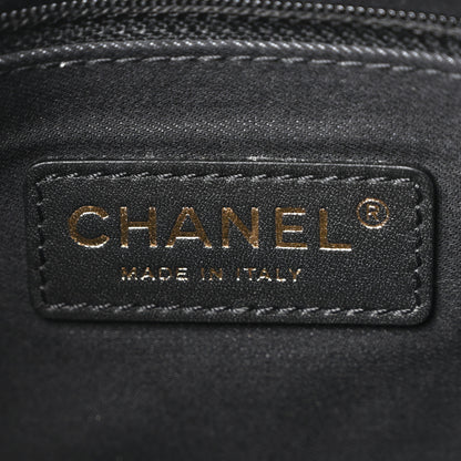 Chanel Denim Quilted Denim Mood Large Flap Black Multicolor 6 of 11