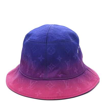 Louis Vuitton Monogram Illusion Reversible Bucket Hat M Pink Purple 5 of 13