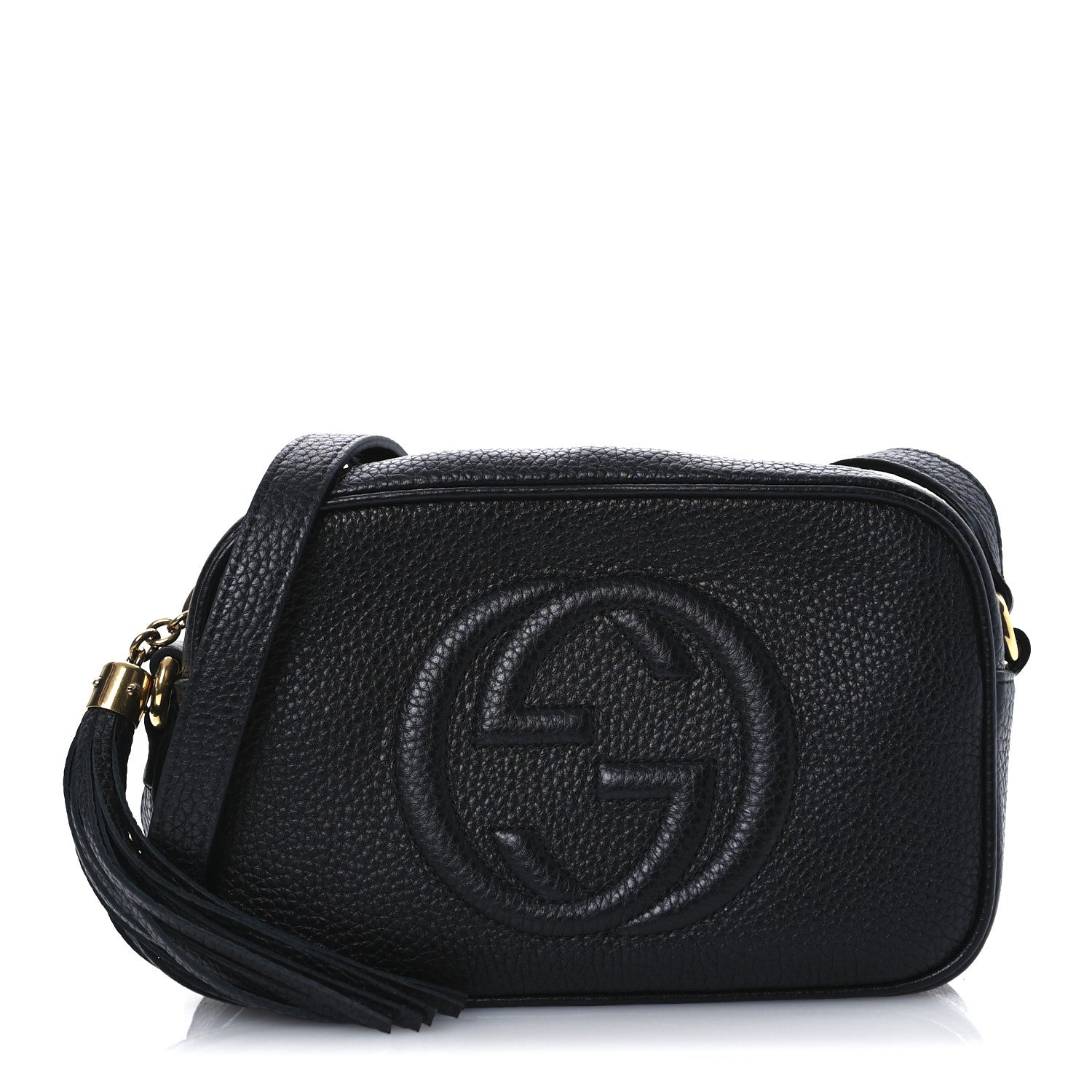Gucci Pebbled Calfskin Small Soho Disco Bag Black 1 of 10