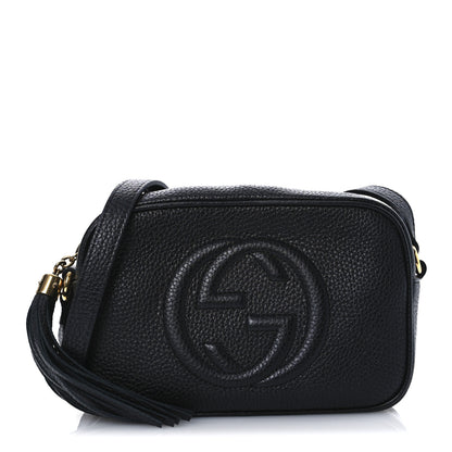 Gucci Pebbled Calfskin Small Soho Disco Bag Black 1 of 10