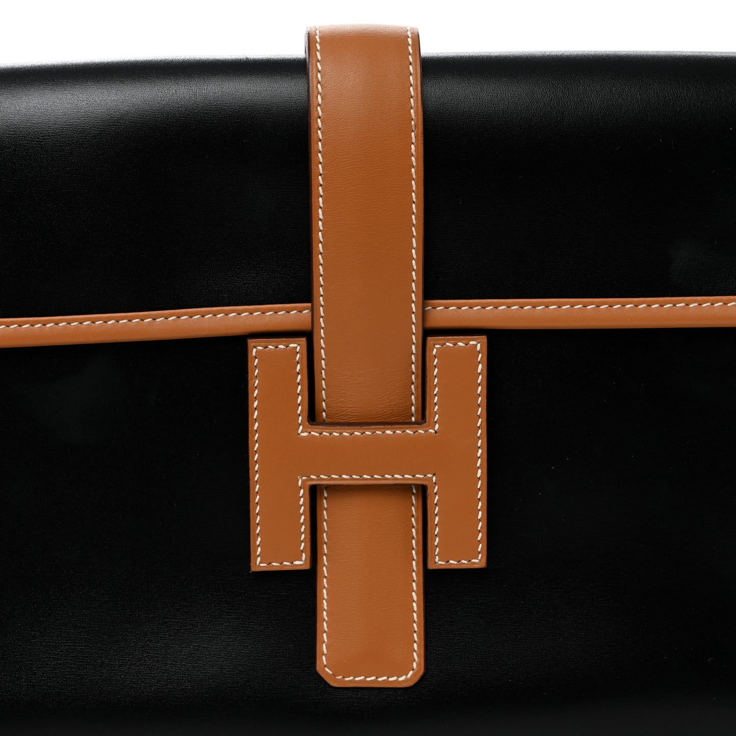 Box Jige Clutch PM Black Gold