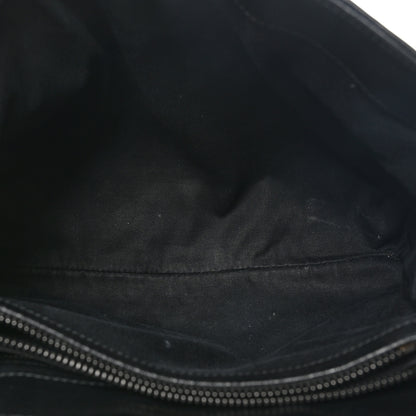 Saint Laurent Calfskin Y Quilted Monogram Monochrome Medium Loulou Chain Satchel Black 5 of 10