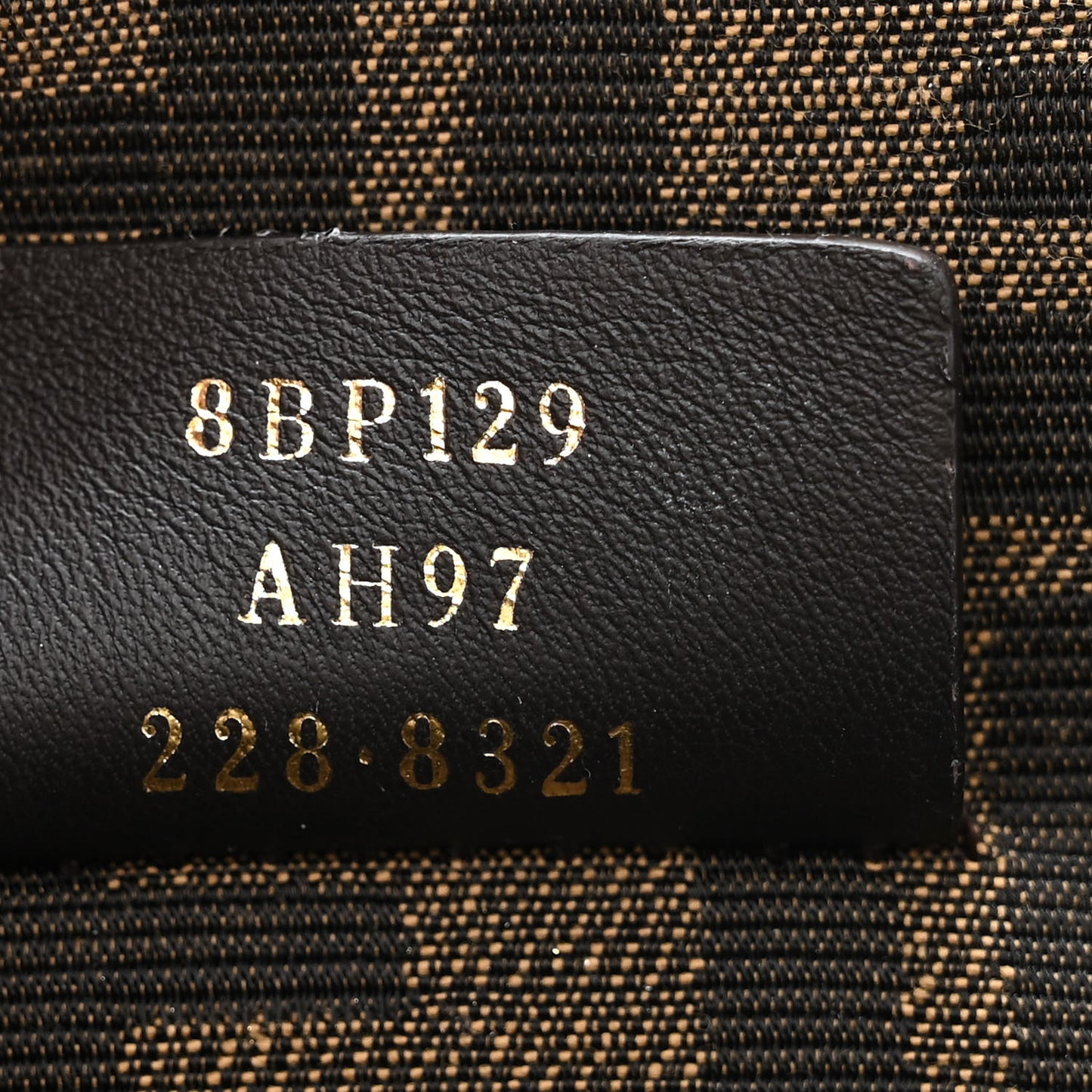 Snakeskin Small Fendi First Daisy Roccia