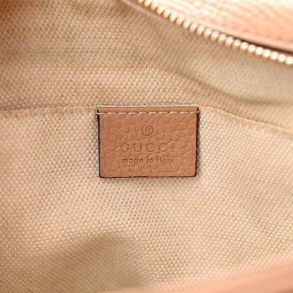 Gucci Pebbled Calfskin Small Soho Disco Bag Camelia 6 of 16