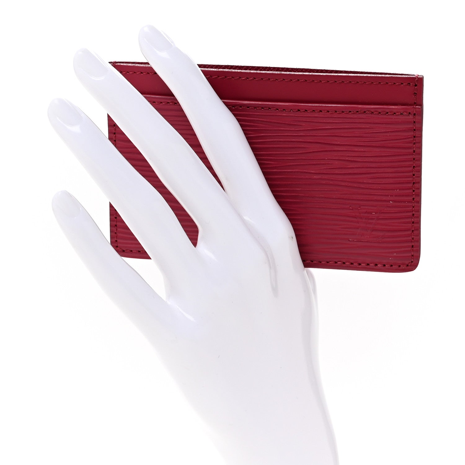 Louis Vuitton Epi Card Holder Fuchsia 2 of 7