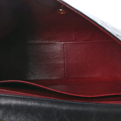 Chanel Lambskin Quilted XL Jumbo Single Flap Black 5 of 11