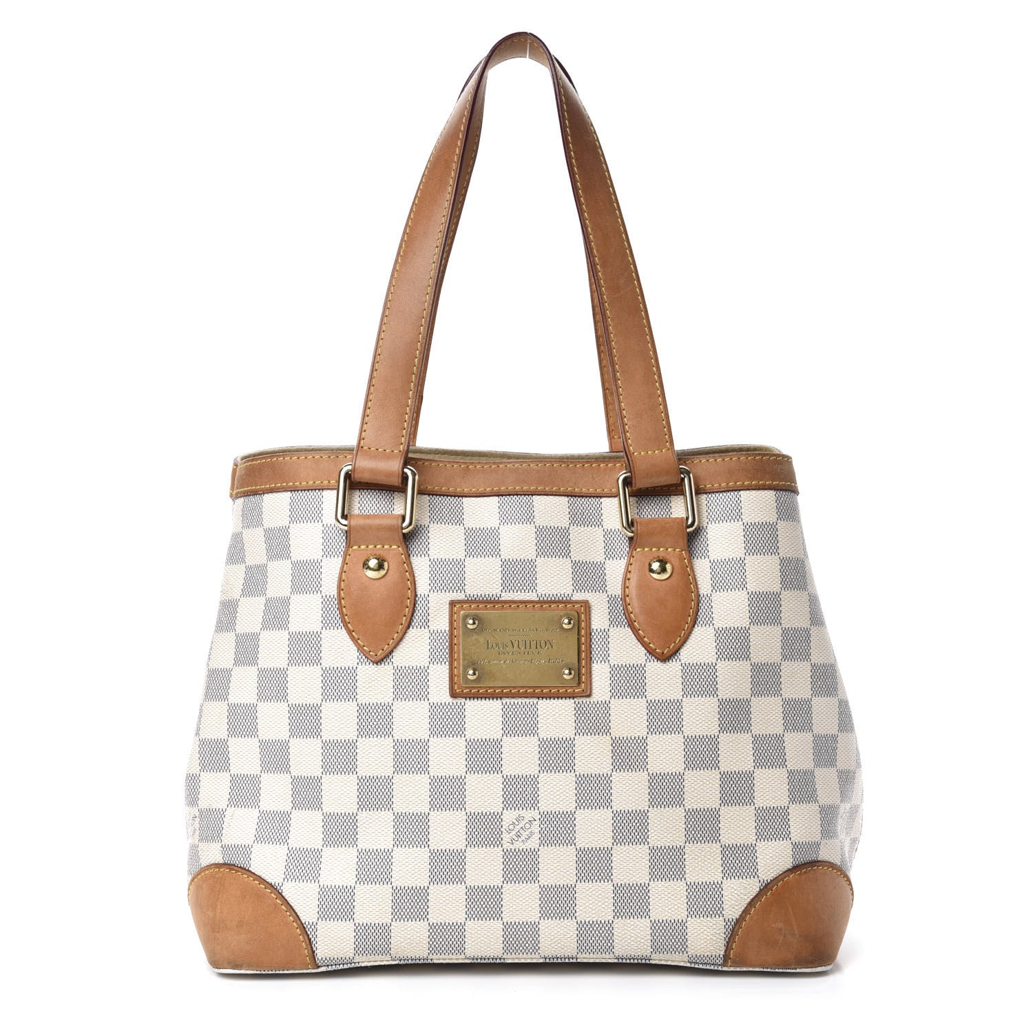 Louis Vuitton Damier Azur Hampstead PM 1 of 14