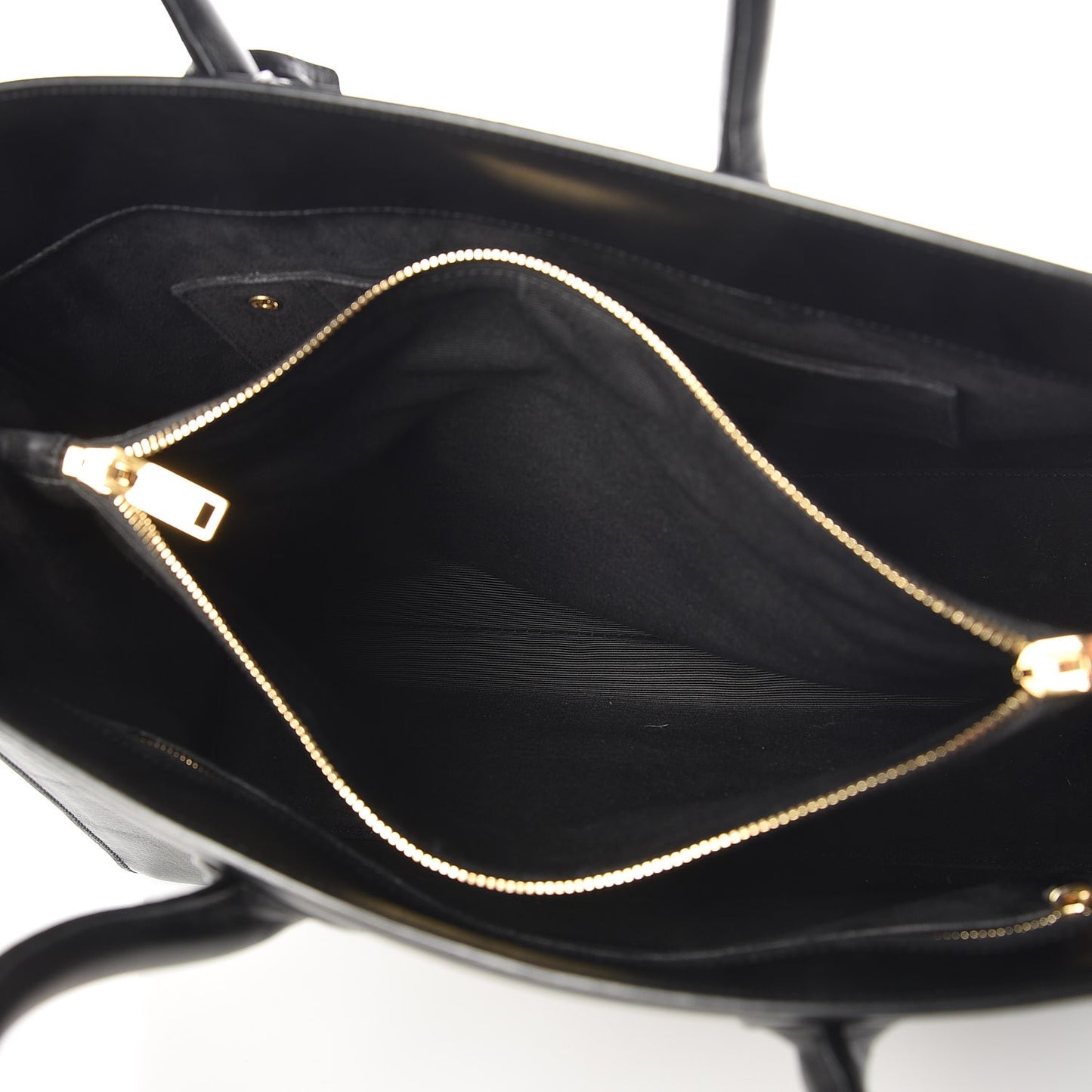 Calfskin Large Sac De Jour Carryall Black