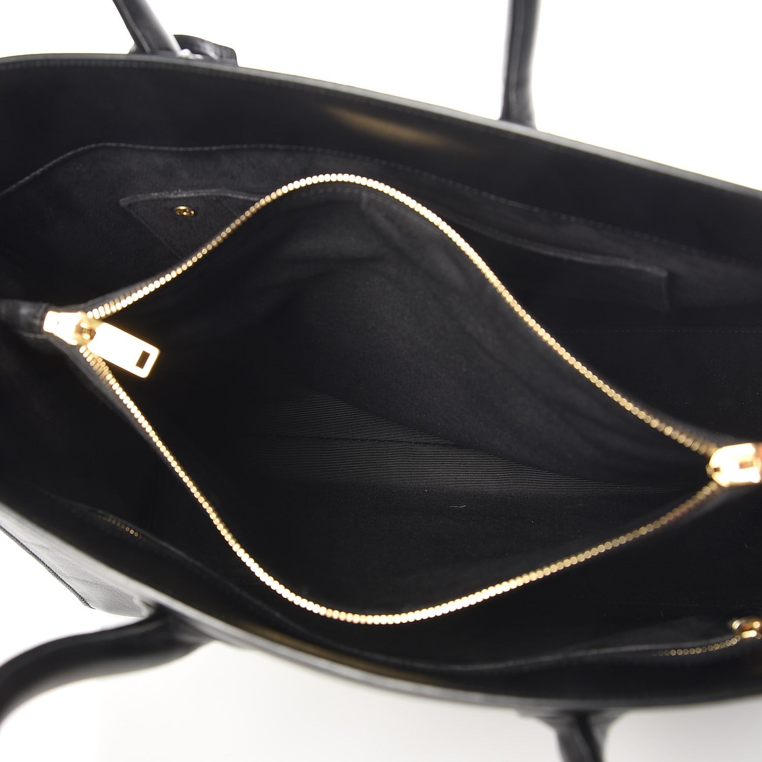 Saint Laurent Calfskin Large Sac De Jour Carryall Black 6 of 10