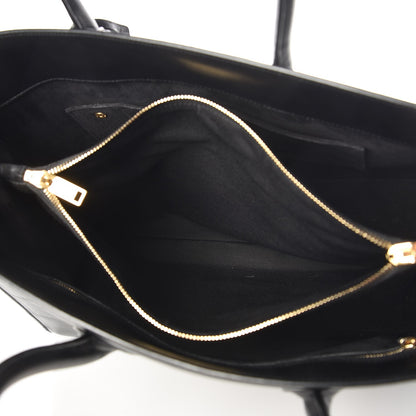 Saint Laurent Calfskin Large Sac De Jour Carryall Black 6 of 10