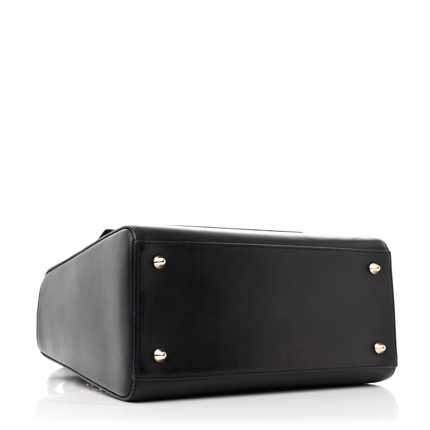 Christian Dior Calfskin Pockets Medium Lady Dior Blue 3 of 12
