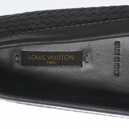 Louis Vuitton Oxford Loafers Suede Calf 36.5 Grey 6 of 7