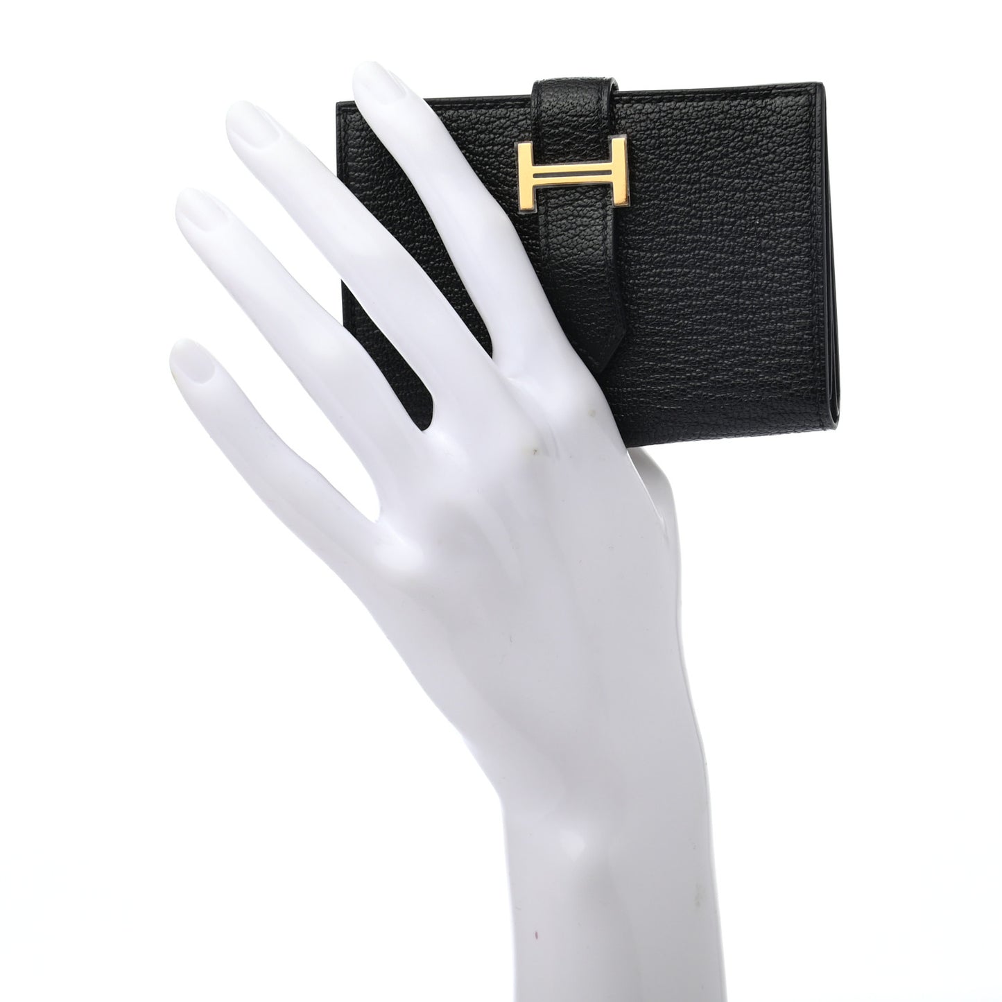 Chevre Mysore Mini Bearn Wallet Black