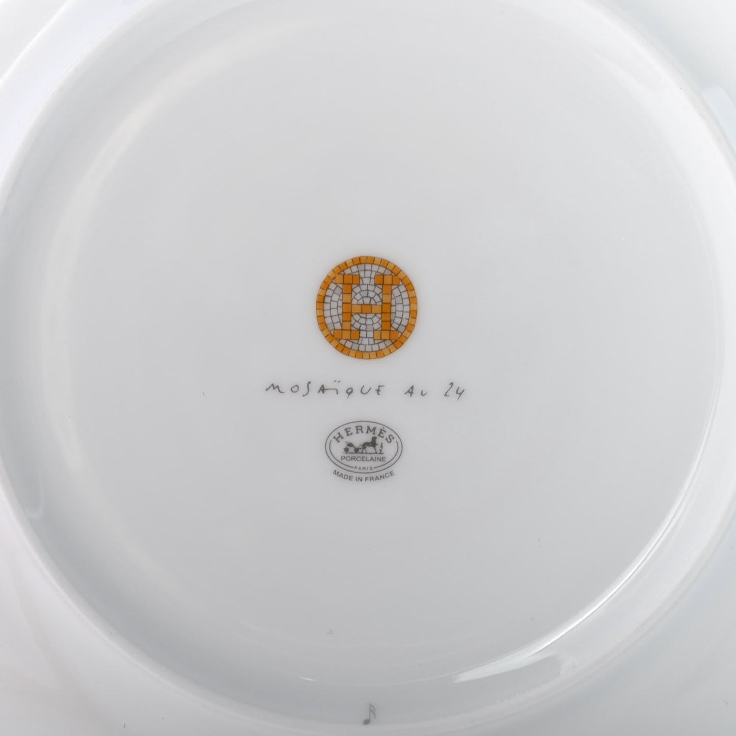 Porcelain Mosaique au 24 Dessert Plate Set of 2