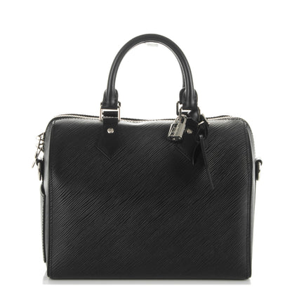 Louis Vuitton Epi Speedy Bandouliere 25 Black 1 of 6