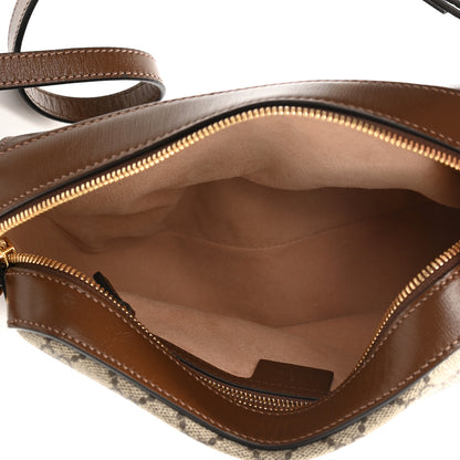 Gucci GG Supreme Monogram Small Horsebit 1955 Shoulder Bag Beige Brown Sugar 5 of 10