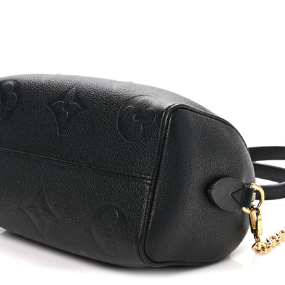 Louis Vuitton Empreinte Monogram Giant Speedy Bandouliere 20 Black 8 of 8