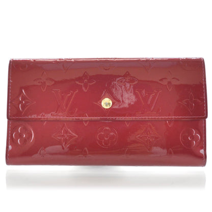 Louis Vuitton Vernis Porte Tresor International Wallet Pomme D'Amour 1 of 6