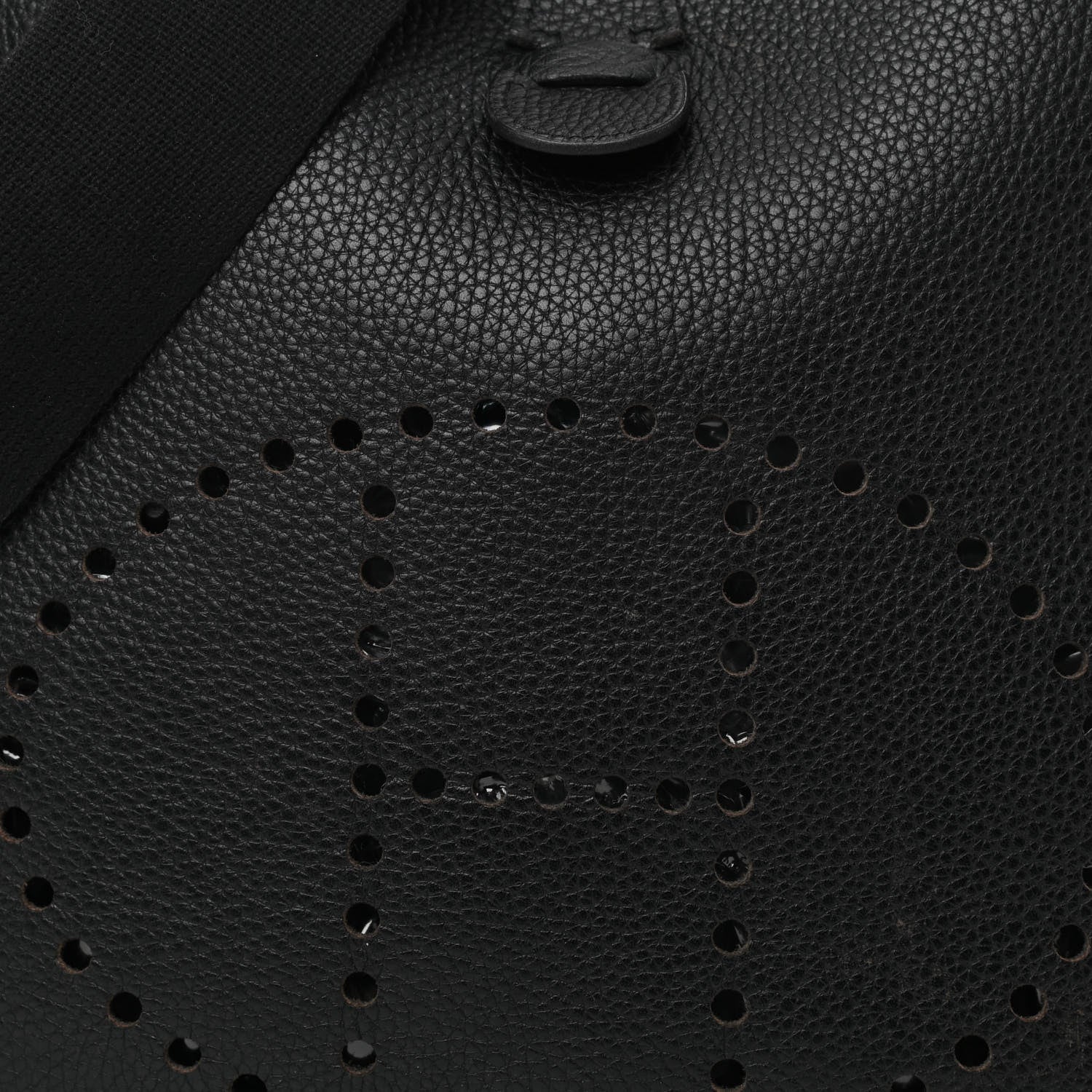 Hermes Taurillon Clemence Evelyne II PM Black 8 of 10