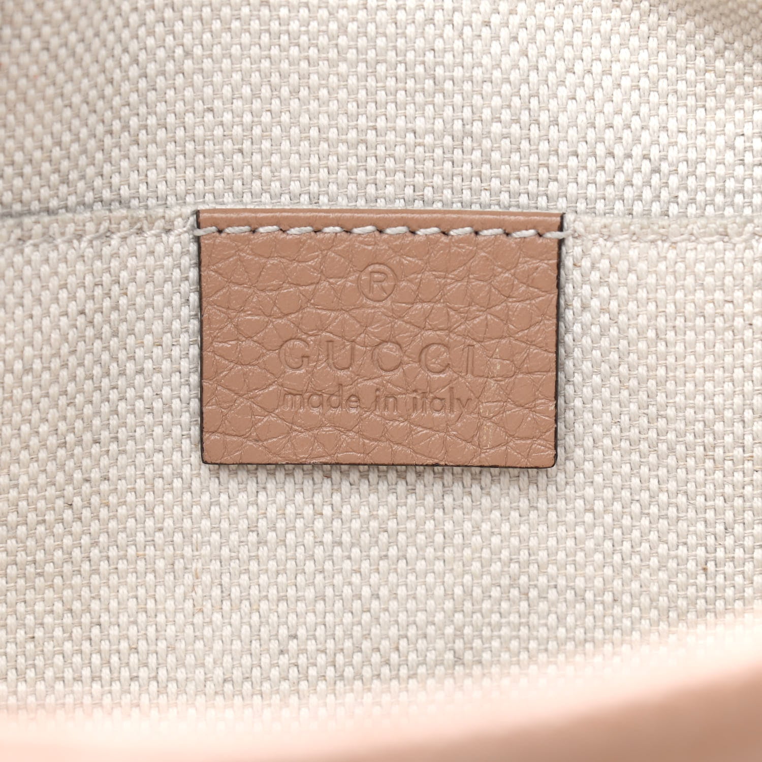 Gucci Pebbled Calfskin Small Soho Disco Bag Camelia 6 of 15