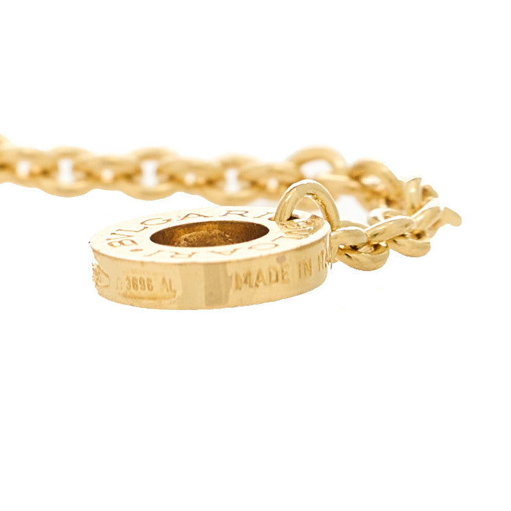 Bulgari 18K Yellow Gold B.Zero1 Lavalier Necklace 8 of 9