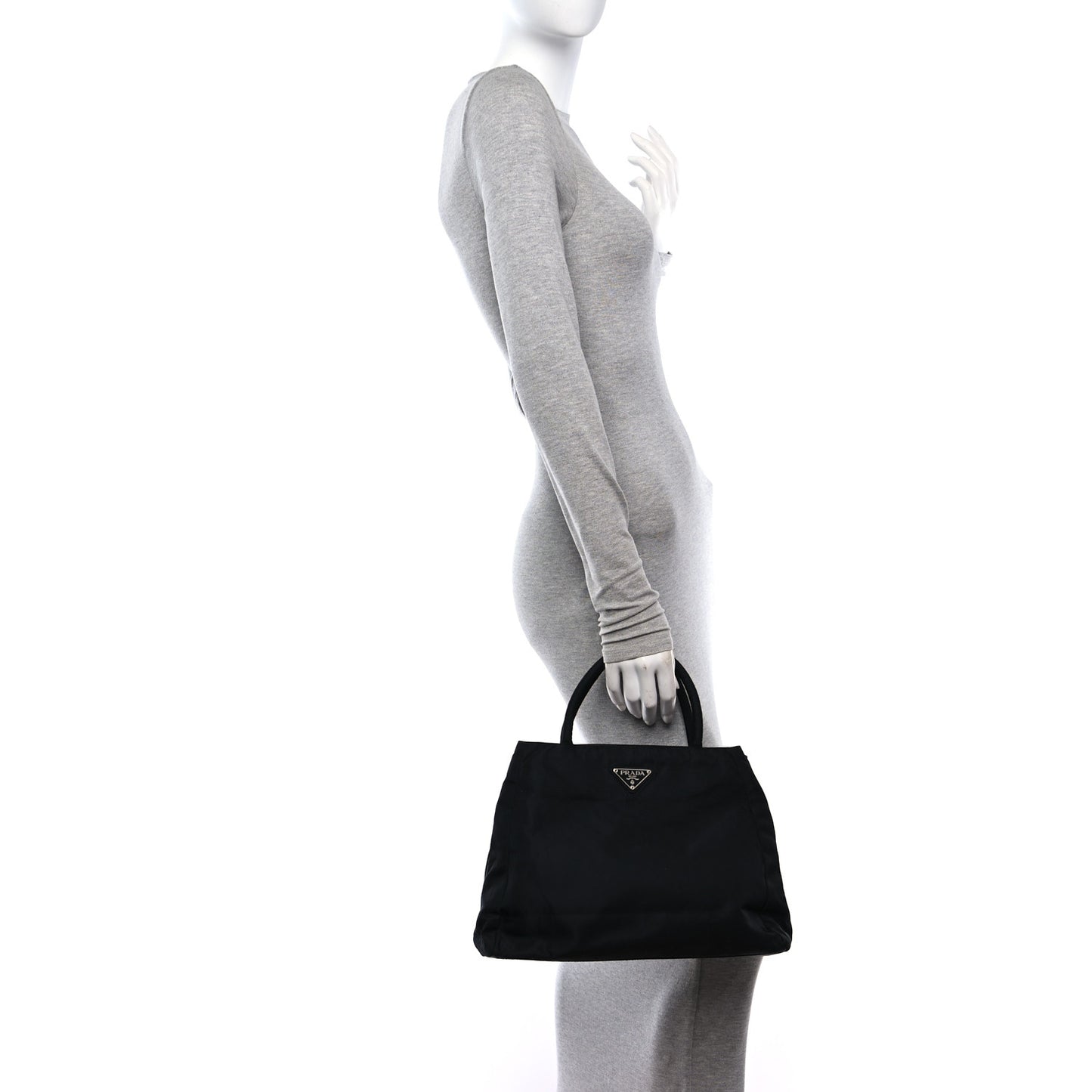 Tessuto Nylon Tote Black