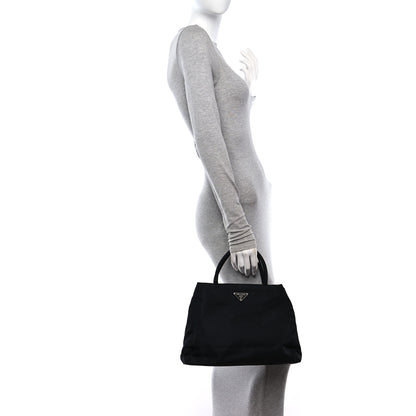 Prada Tessuto Nylon Tote Black 2 of 10