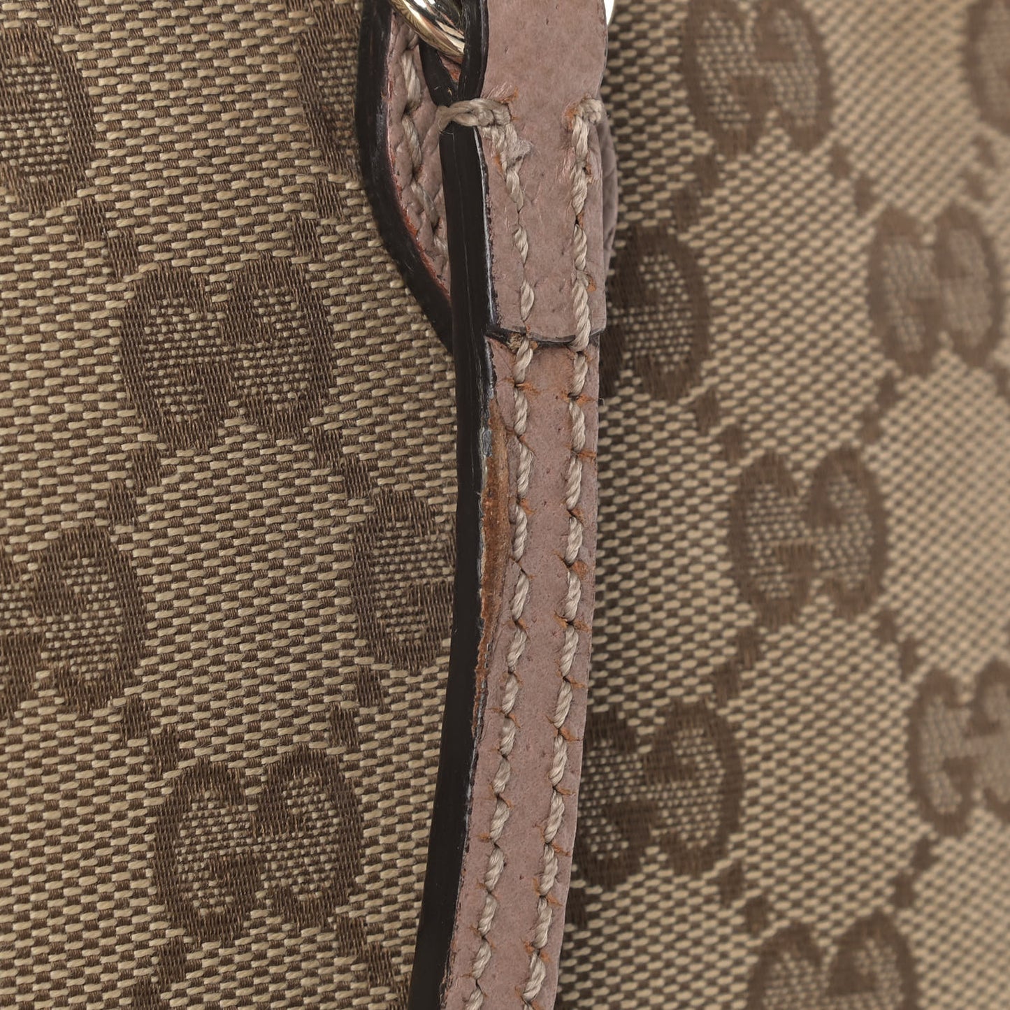 Monogram Medium Bree Shoulder Bag Dark Cipria