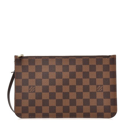 Louis Vuitton Damier Ebene Neverfull MM GM Pochette 1 of 7
