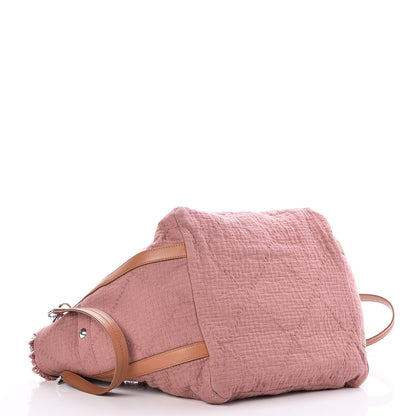 Chanel Canvas Small Double Face Tote Pink 5 of 8