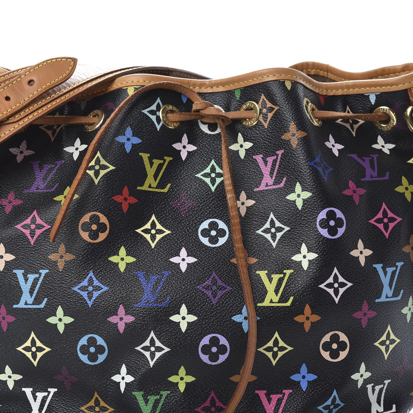 Monogram Multicolor Petit Noe Black