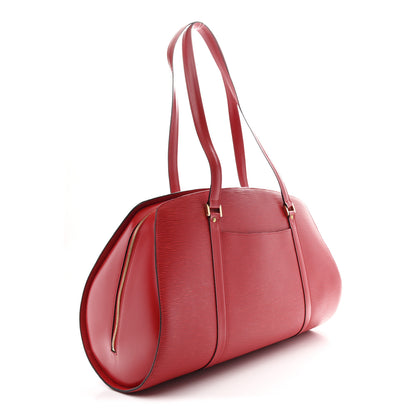 Louis Vuitton Epi Solferino 50 Castillan Red 2 of 9