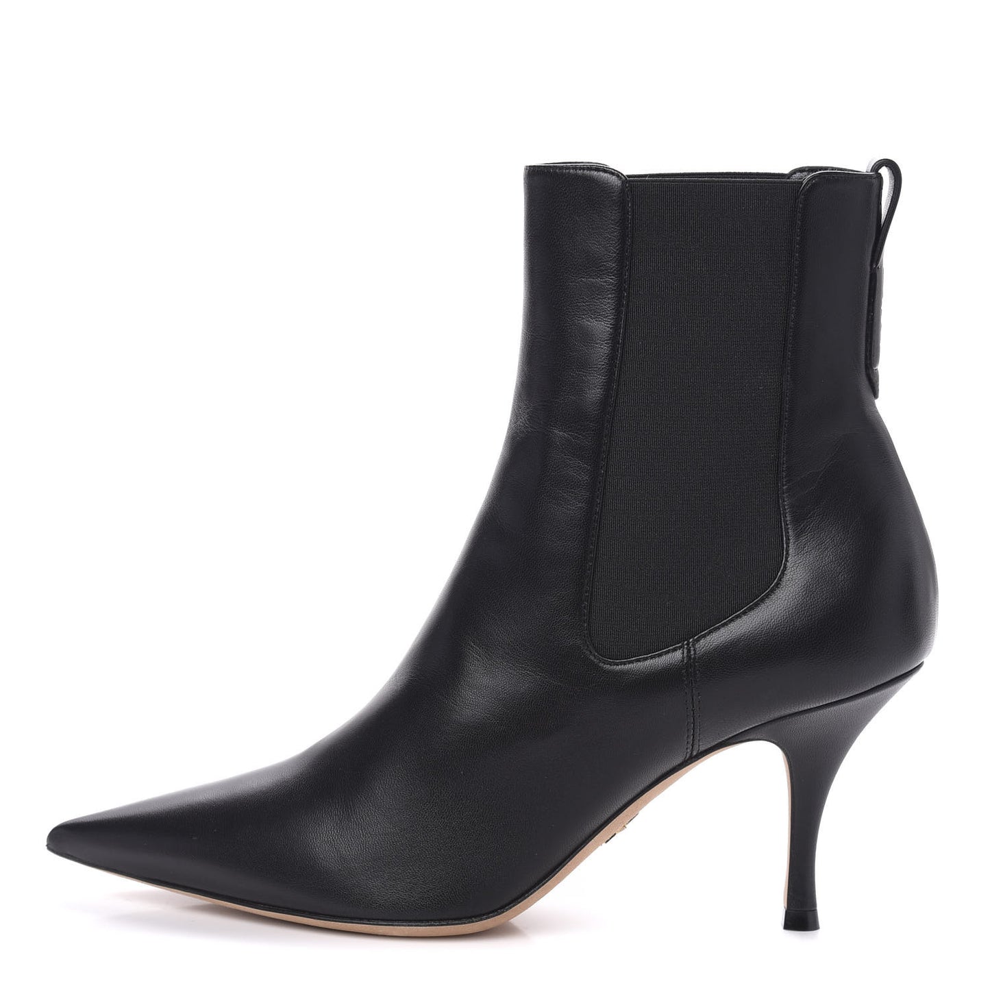 Lambskin District Ankle Boots 38.5 Black