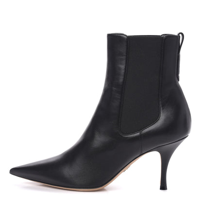 Christian Dior Lambskin District Ankle Boots 38.5 Black 1 of 10