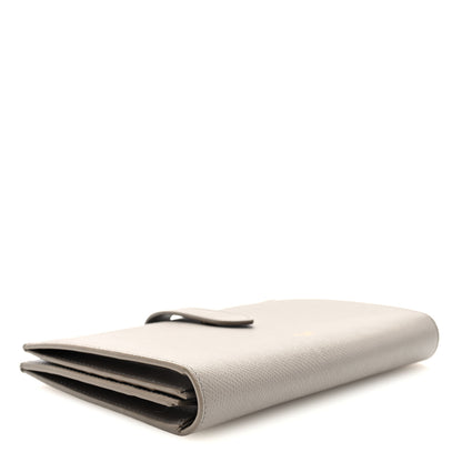 Celine Grained Calfskin Large Multifunction Strap Wallet Pebble 4 of 7