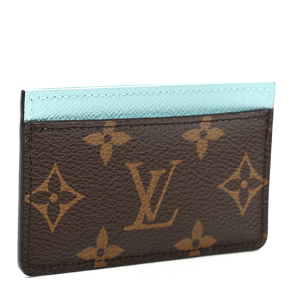 Louis Vuitton Monogram Vivienne Card Holder Animation Blue 3 of 6
