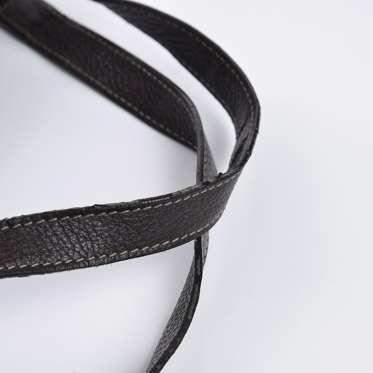 Crystal Monogram Medium Abbey Shoulder Bag Dark Brown