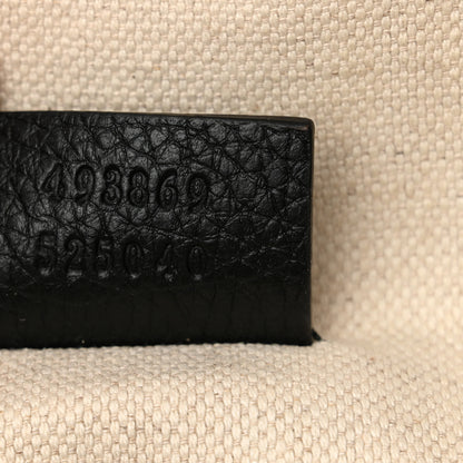 Gucci Grained Calfskin Small Logo Belt Bag Black 7 of 13