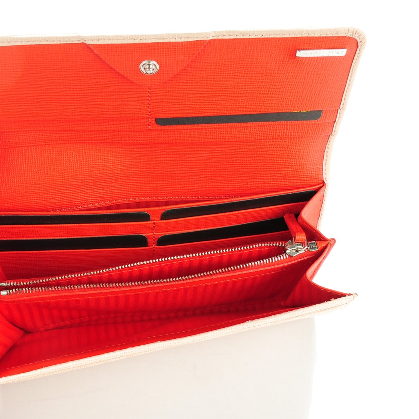 Vitello Elite Monster Continental Wallet Rosa Plaster