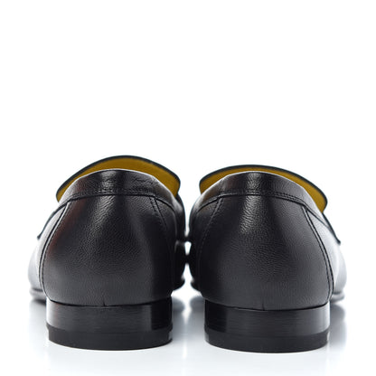 Hermes Goatskin Paris Loafers 36 Black 7 of 11