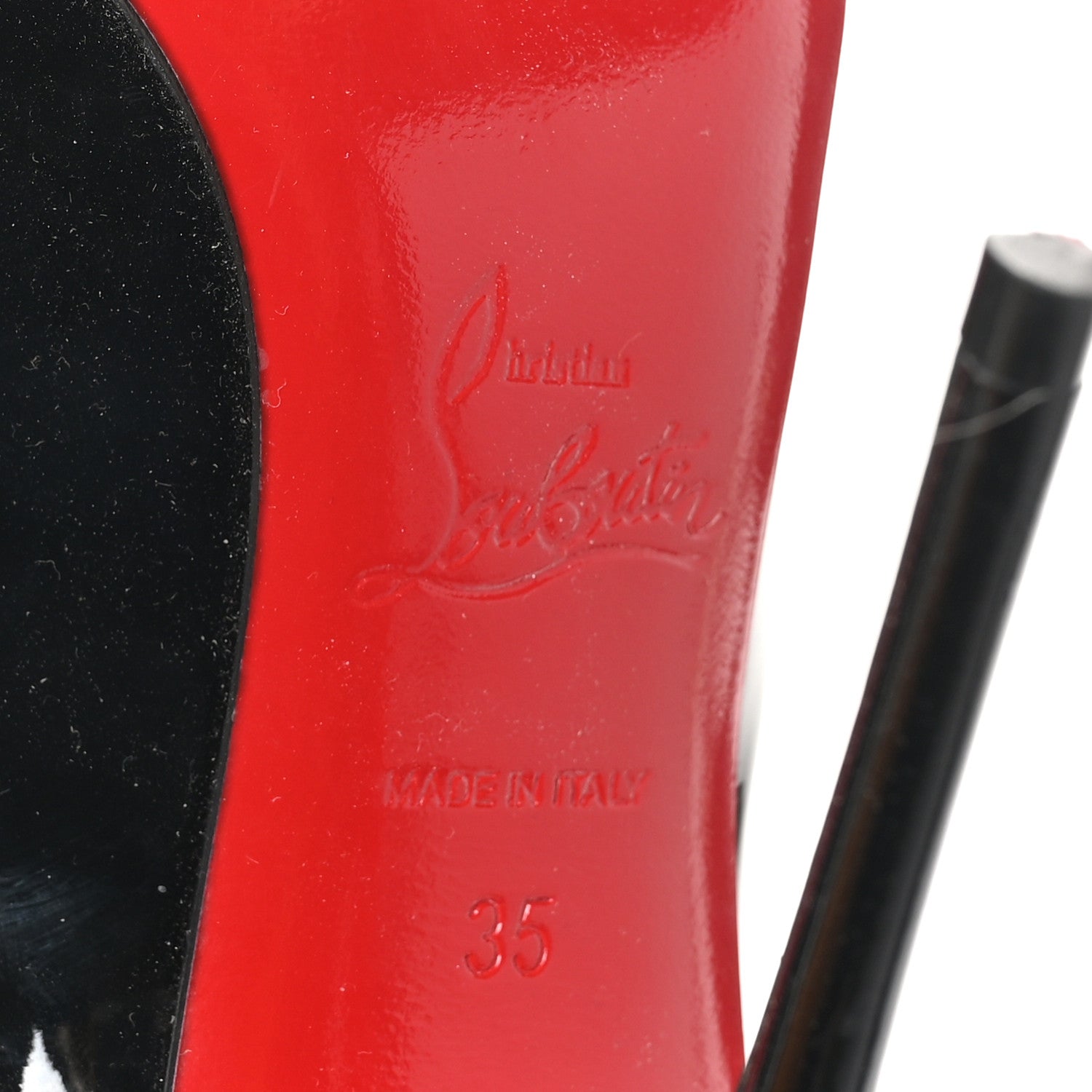 Christian Louboutin Patent So Kate 120 Pumps 35 Black 1714583