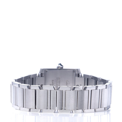 Cartier Stainless Steel 25mm Tank Francaise Quartz Watch 3 of 6