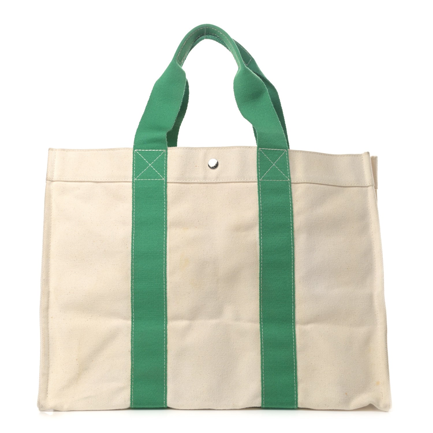 Hermes Toile Bora Bora GM Green 1 of 11