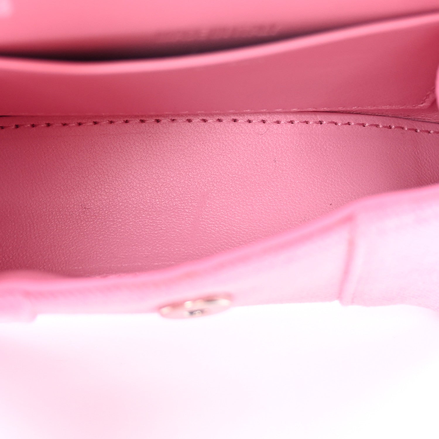 Balenciaga Washed Denim Hourglass Top Handle Bag Mini Denim Pink 5 of 14