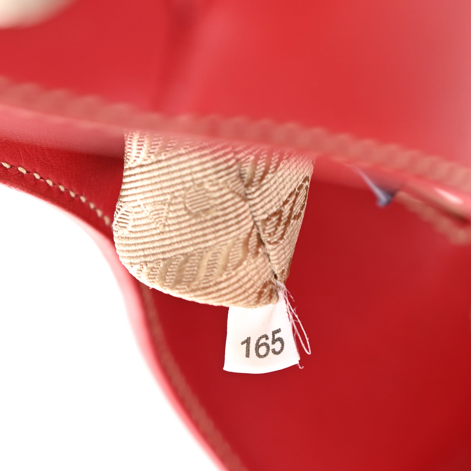 Prada Jacquard Logo Hobo Corda Rosso 6 of 10