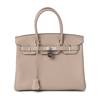 Hermes Togo Birkin 30 Gris Tourterelle 1 of 7